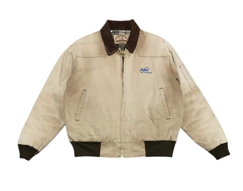 Vintage Trashed Vintage Duck Canvas Detroit Jacket By Pella Products Size US XL / EU 56 / 4 - 1 Thumbnail