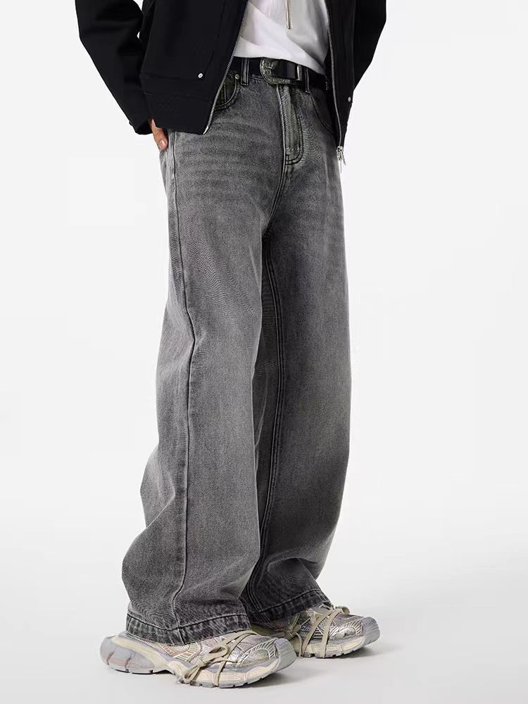Jean × Vintage washed faded rock yuppie flared jeans Size US 34 / EU 50 - 4 Thumbnail