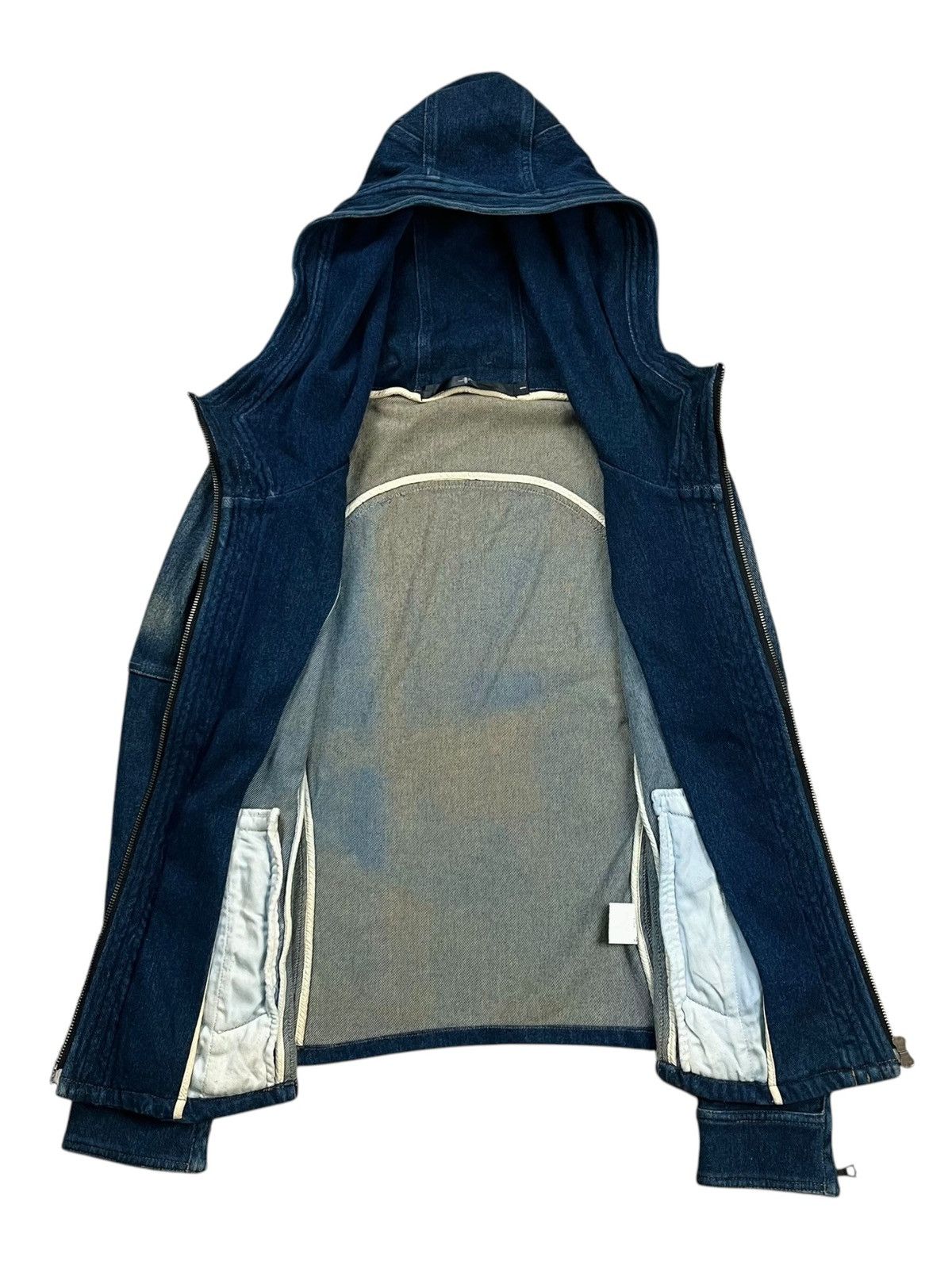 BUFFALO BOBS 2000s No ID - Vkei Style Washed Jacket Size US M / EU 48-50 / 2 - 2 Thumbnail