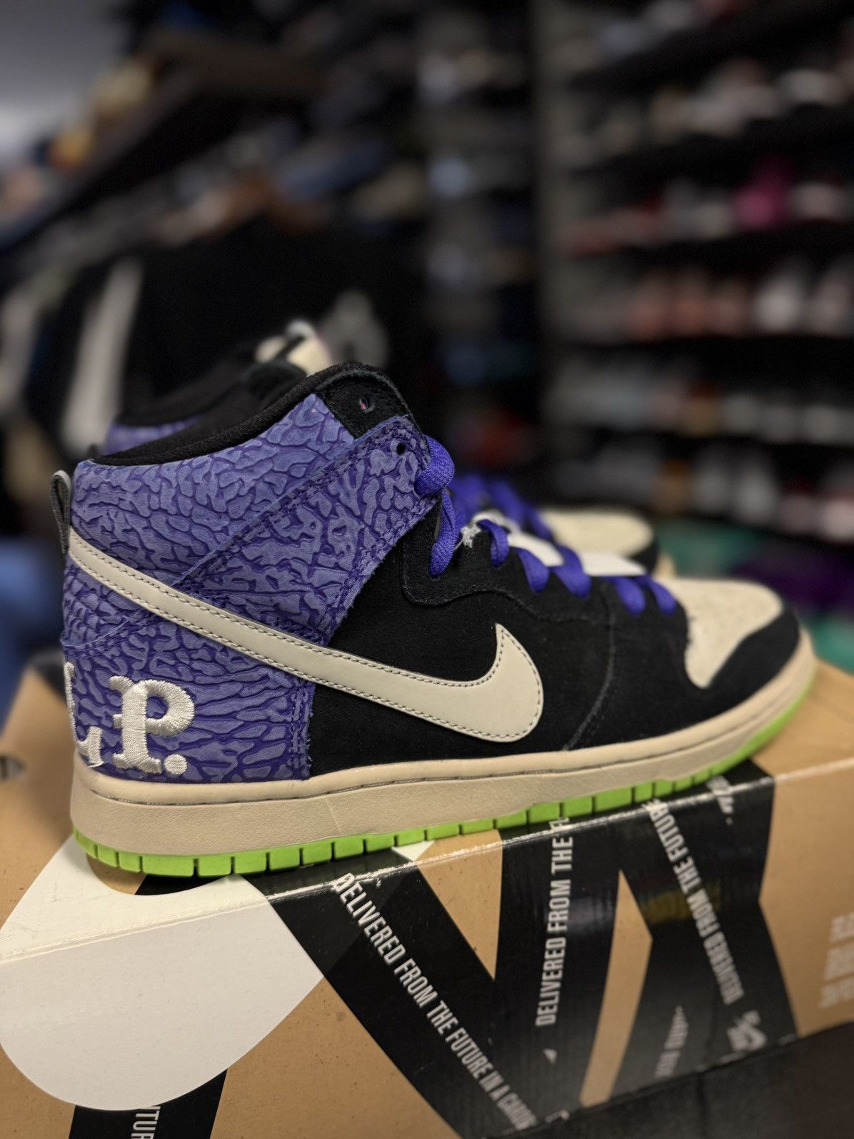 Nike Dunk High SB Send Help Dog Walker Size 11 2013 Size US 11 / EU 44 - 2 Thumbnail