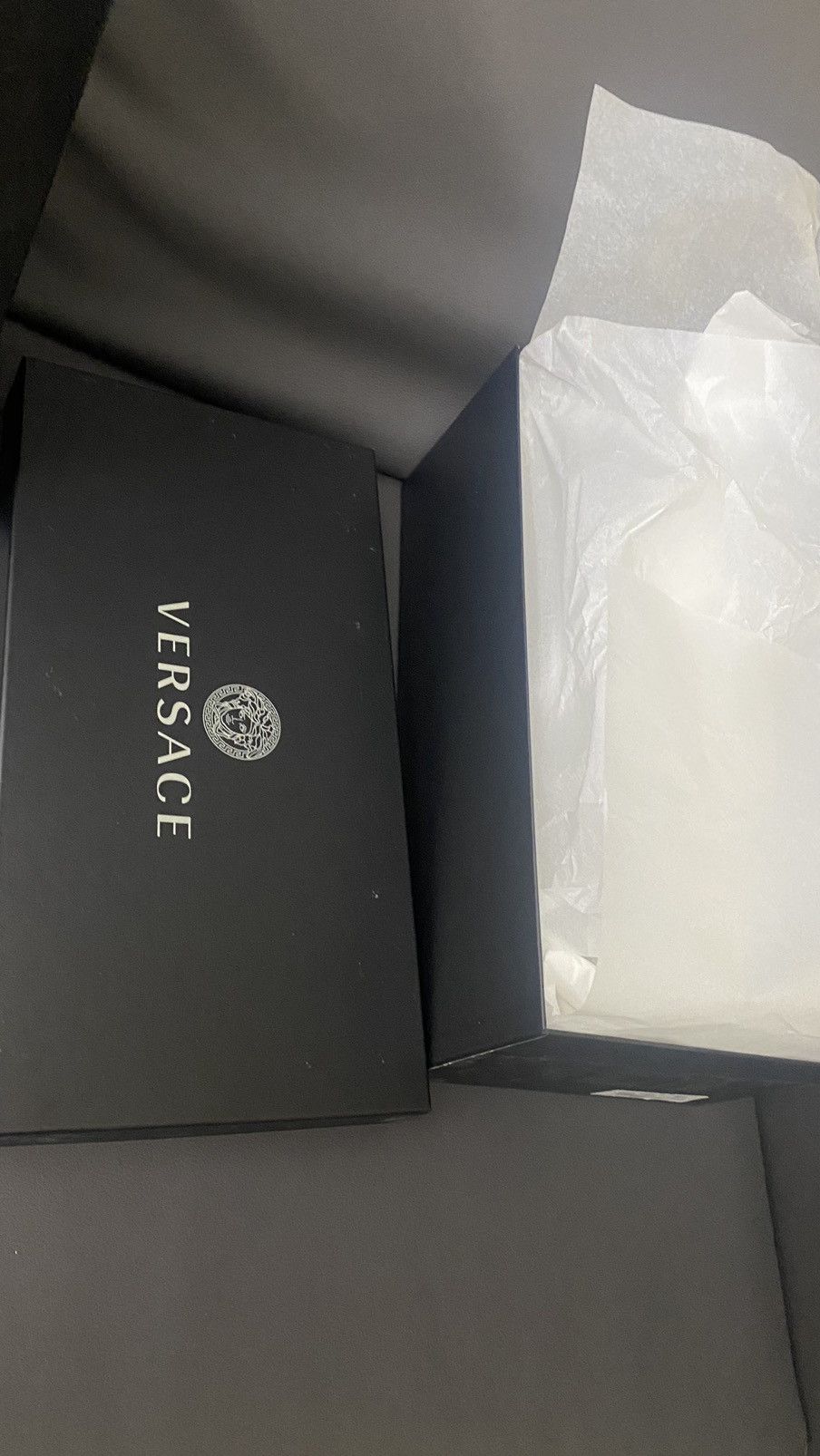 Versace Versace Gold Allover open-toe slides Size US 10 / EU 43 - 8 Thumbnail