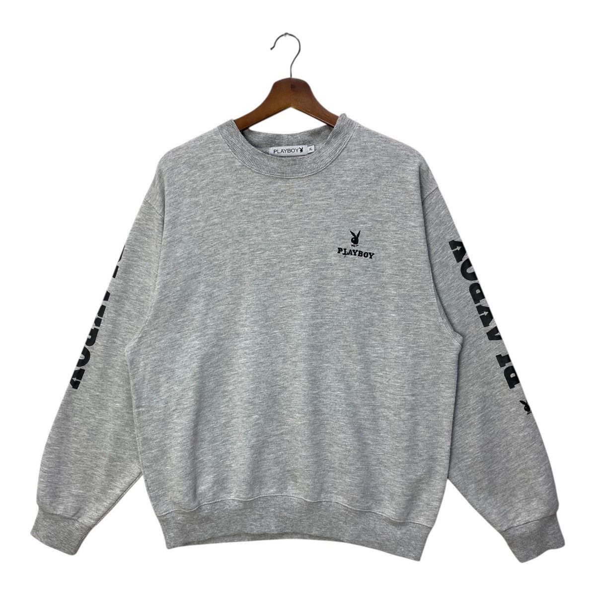 Playboy Vintage Playboy Sweatshirt Big Logo Spellout Crewneck SizeXL Size US XL / EU 56 / 4 - 2 Thumbnail