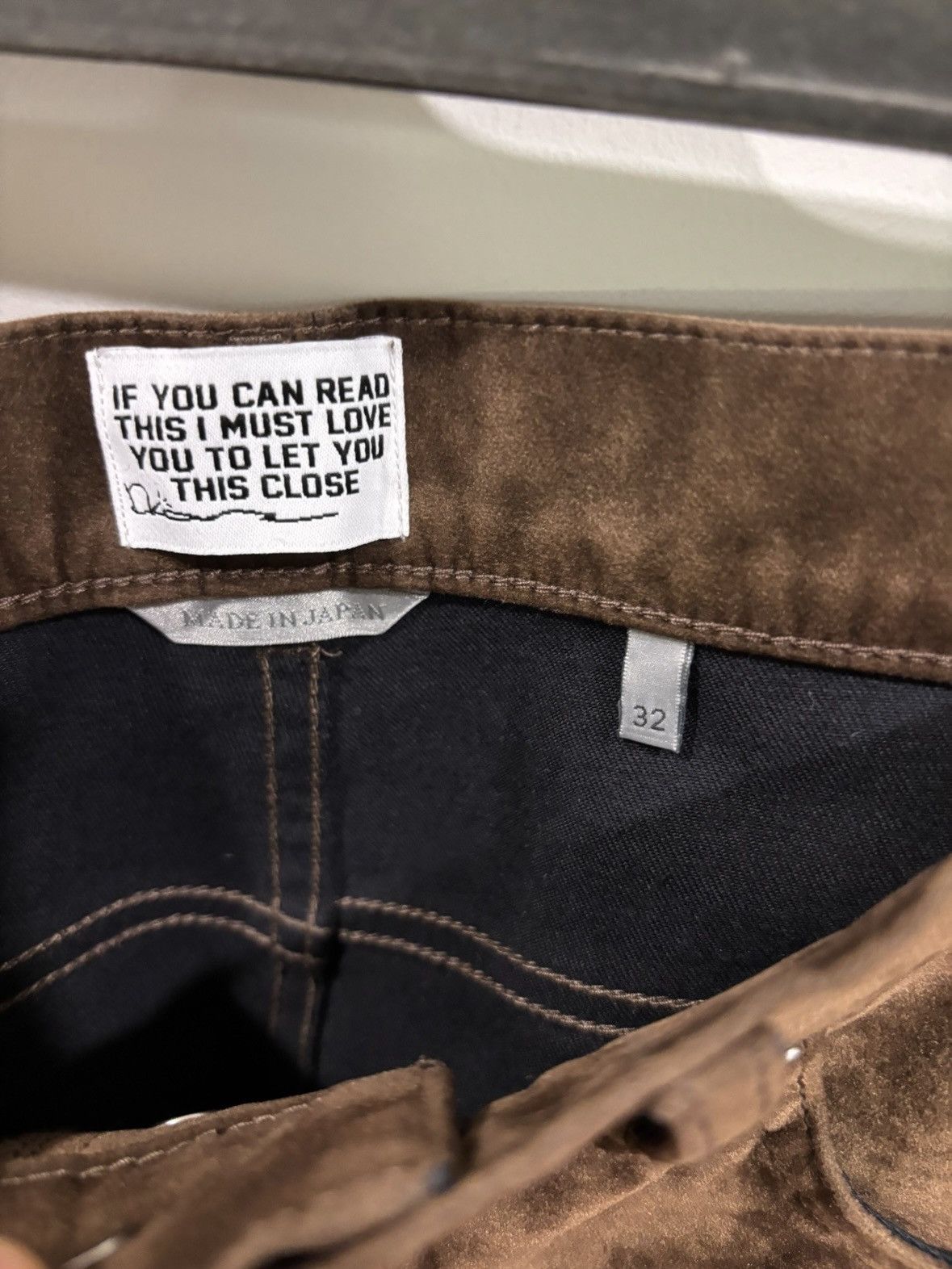 Dior Dior cobrand Travis Scott suede pants Size US 32 / EU 48 - 8 Thumbnail
