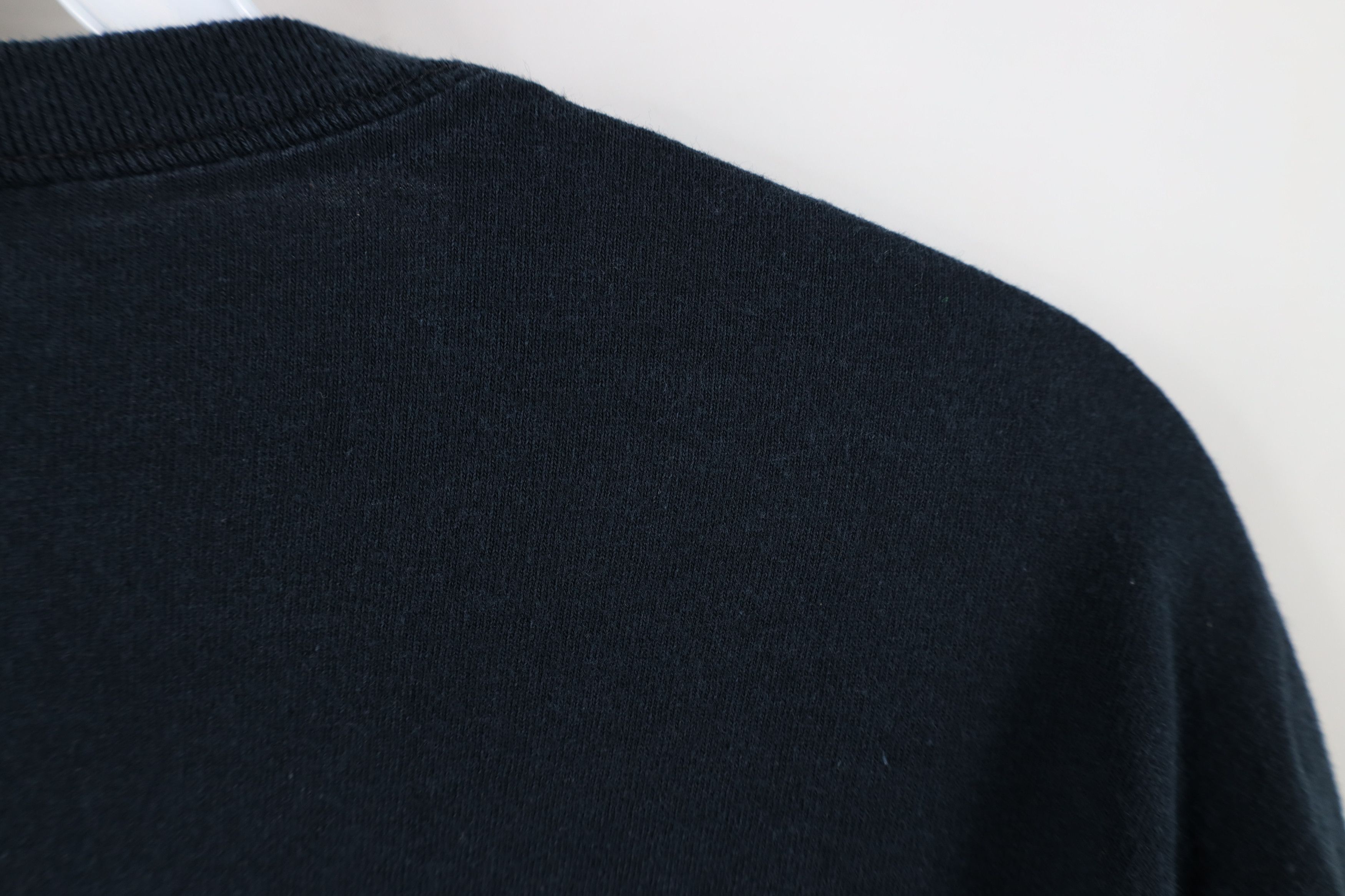 Vintage Vintage 90s Streetwear Cotton Long Sleeve T-Shirt Black Size US XL / EU 56 / 4 - 9 Thumbnail
