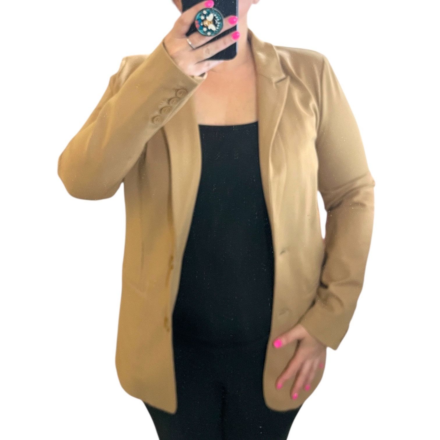 Other Alexis Oversized Button Cuff 2 Pocket Long Sleeve Blazer Size M / US 6-8 / IT 42-44 - 12 Thumbnail