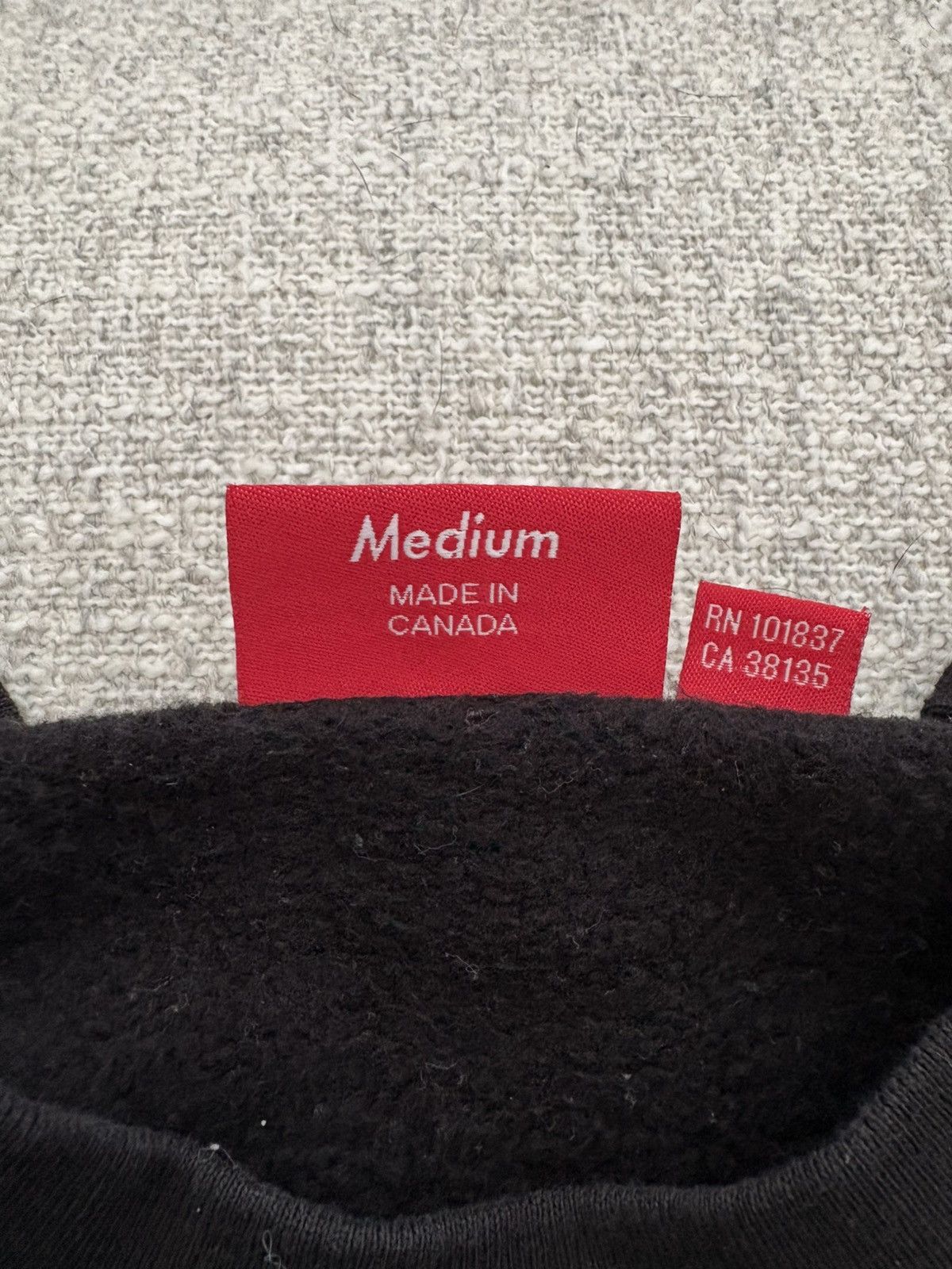 Supreme Supreme Small Box Crewneck “Black” Size US M / EU 48-50 / 2 - 6 Thumbnail