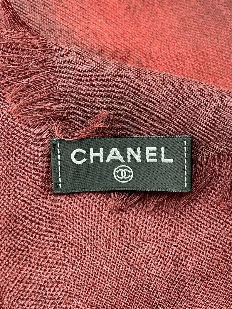 Chanel Chanel 26 vic gift limited cashmere scarf shawl Size ONE SIZE - 3 Thumbnail