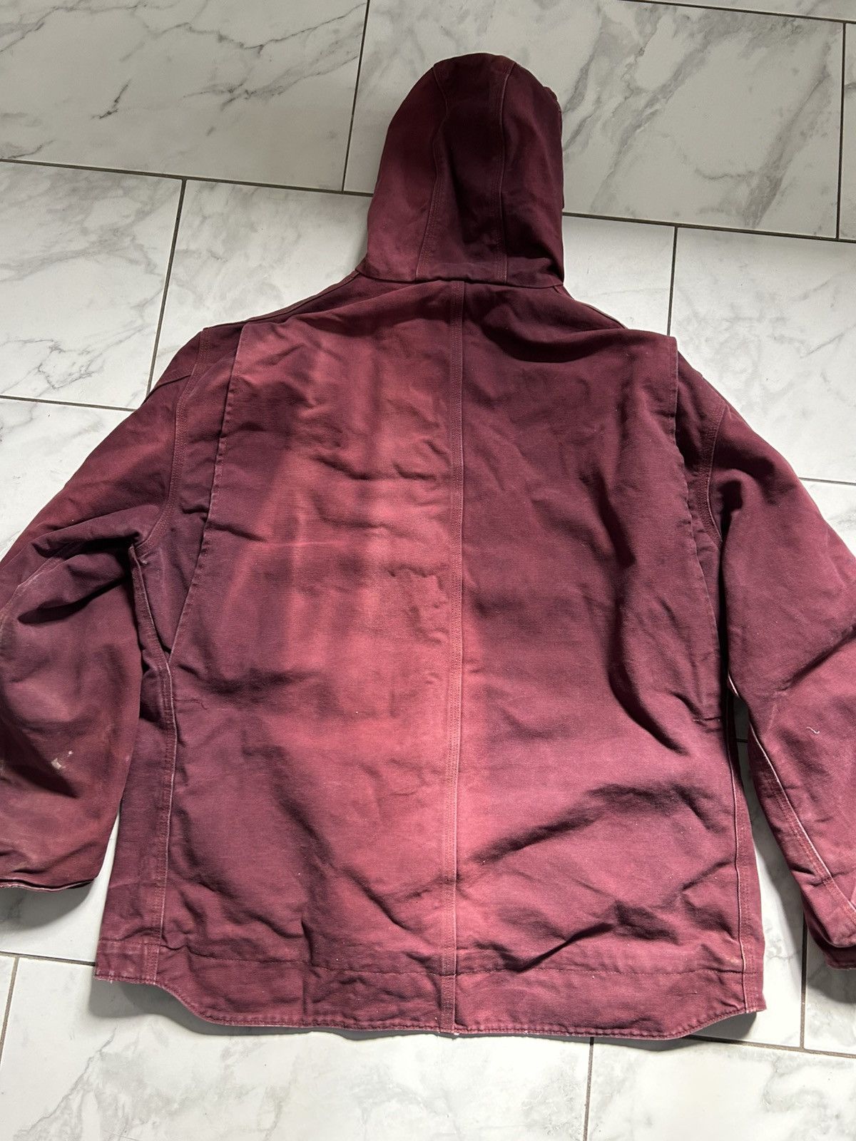 Carhartt Vintage y2k Carhartt Sun Faded Workwear Jacket Size US XL / EU 56 / 4 - 3 Thumbnail