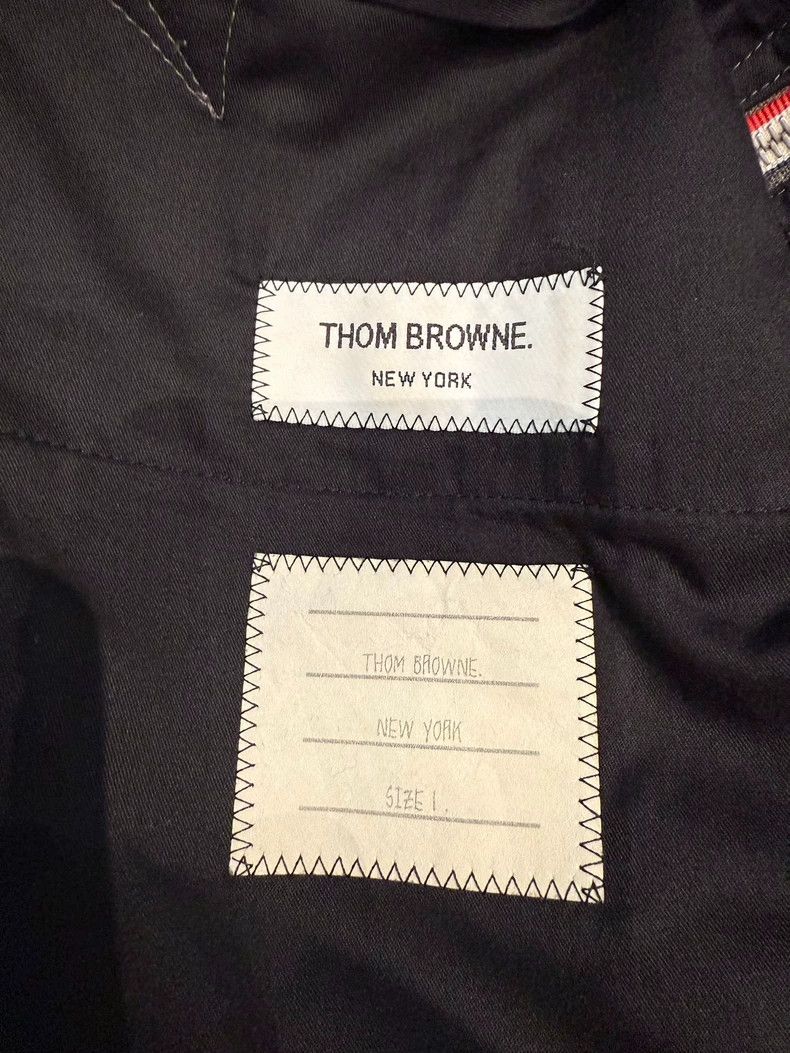 Thom Browne Thom Browne size1 Side three-color label zipper trousers Size 38R - 6 Thumbnail