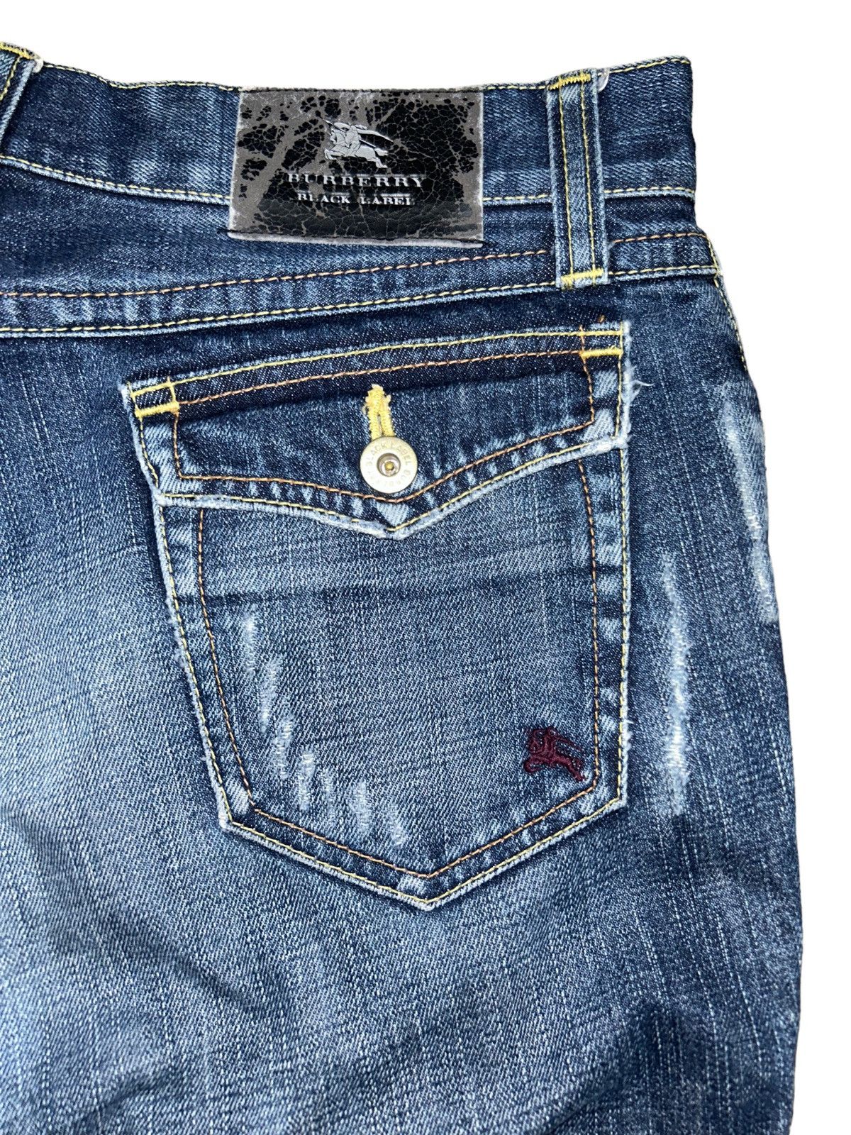 Burberry Burberry Flared Distressed Jeans Size US 34 / EU 50 - 5 Thumbnail
