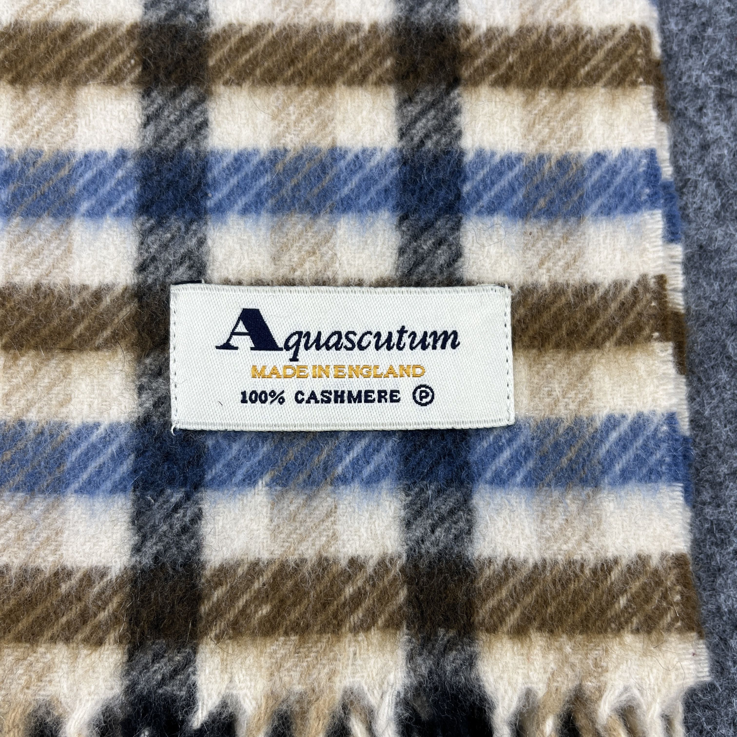 Aquascutum Aquasqutum Scarf / Muffler / Neckwear T1120 Size ONE SIZE - 5 Thumbnail