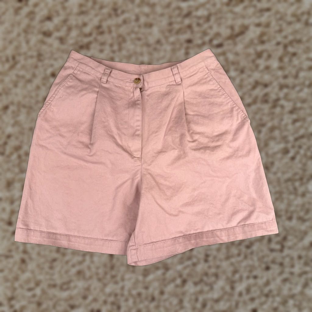 Ralph Lauren Vintage Lauren Ralph Lauren Pink Cotton Twill Women’s Shorts Size 8 Mid Rise 5-Pocket Chino Casual Outdoor Size 30" / US 8 / IT 44 - 1 Thumbnail