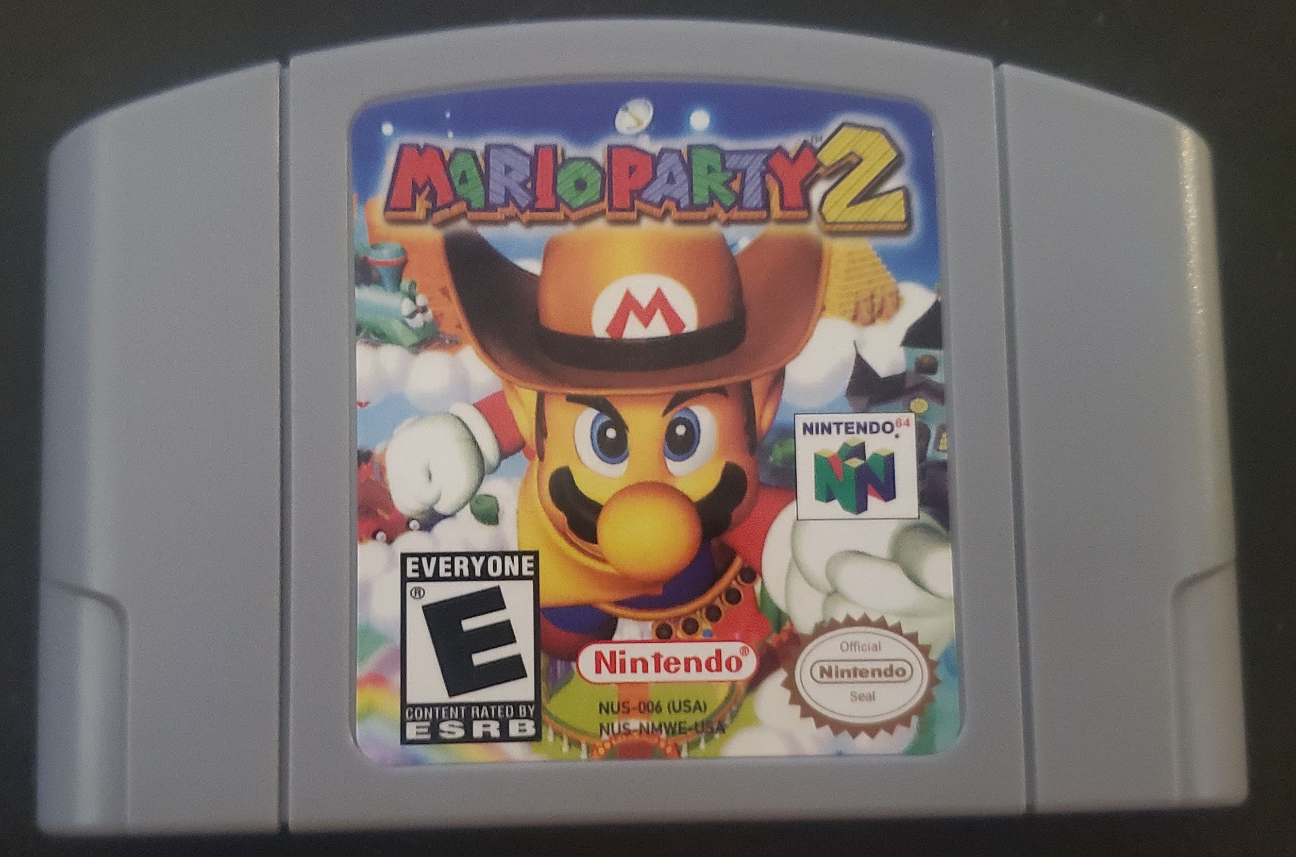 Nintendo Mario Party 2 N64 Nintendo 64 Video Game Cartridge 2000 Size ONE SIZE - 1 Thumbnail