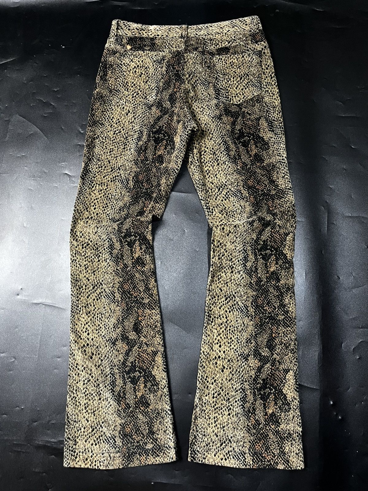 Japanese Brand Japanese snake python Super flare by Gozip Size US 28 / EU 44 - 3 Thumbnail