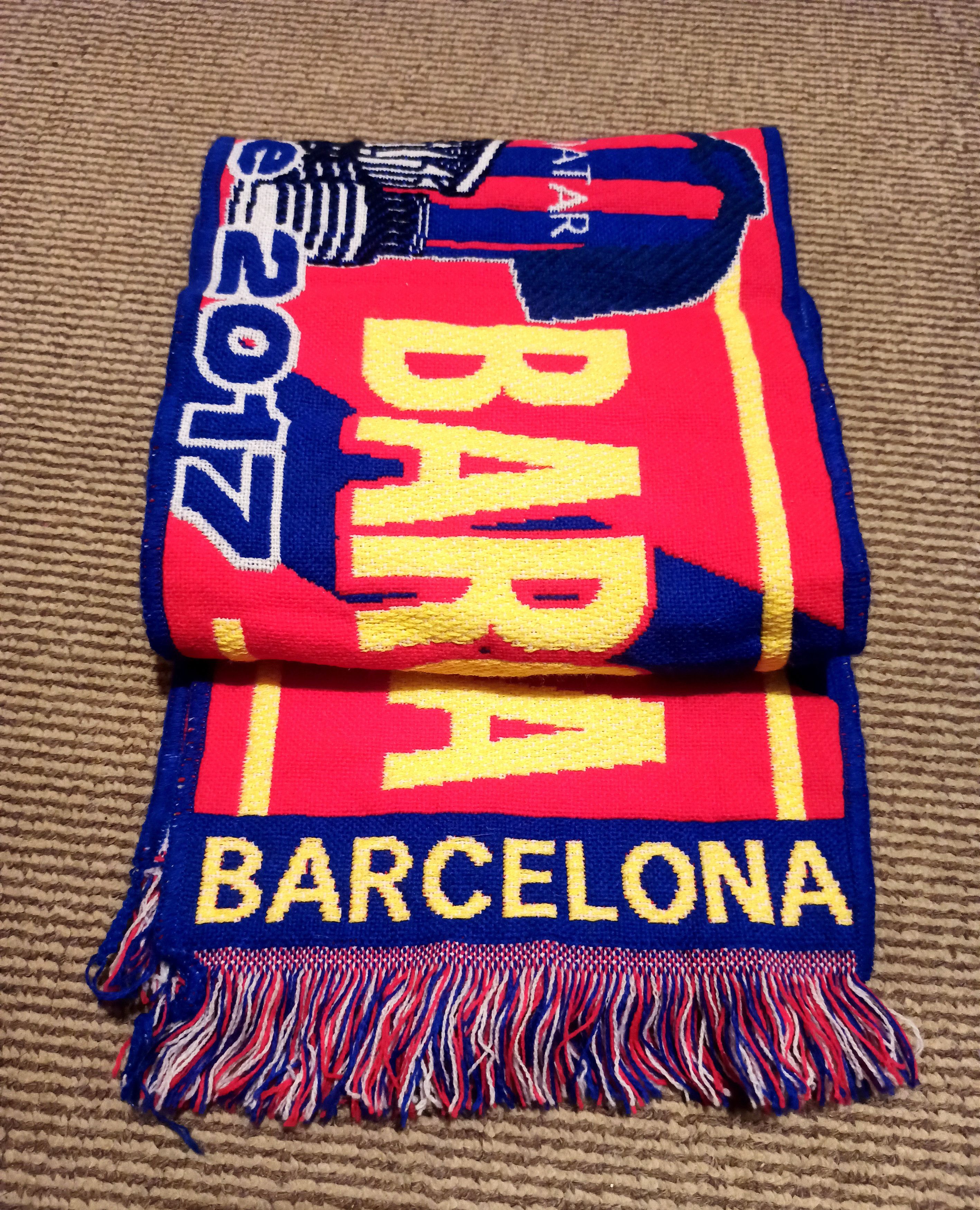 Other Rare Barcelona vs. Real Madrid F.C. scarf Size ONE SIZE - 1 Thumbnail