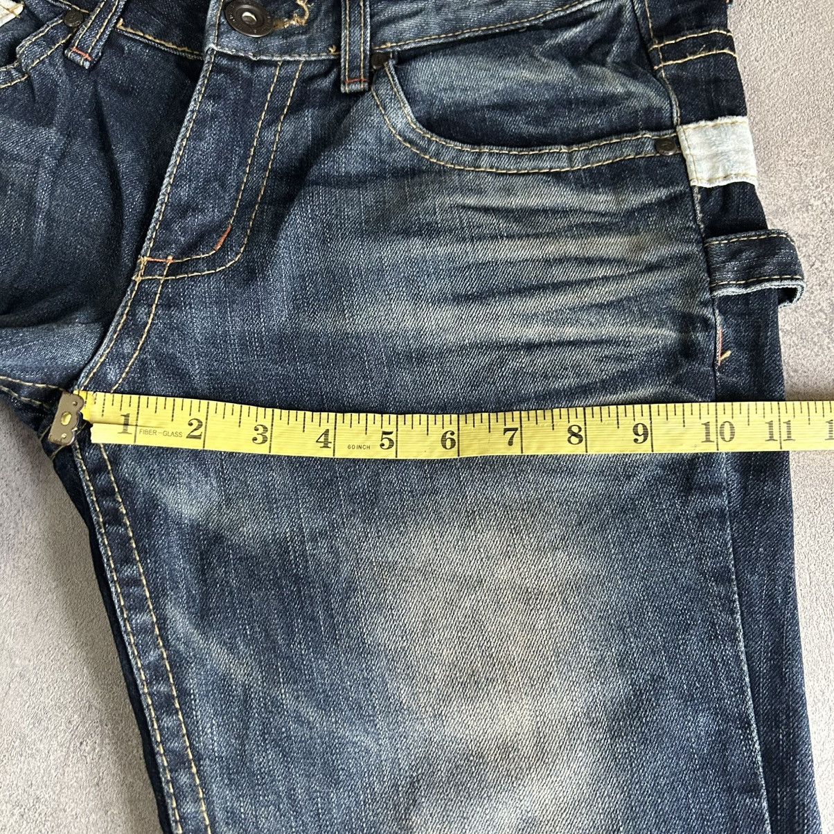Le Grande Bleu (L.G.B.) Lolita Bondage Washed Jeans Size US 32 / EU 48 - 16 Thumbnail