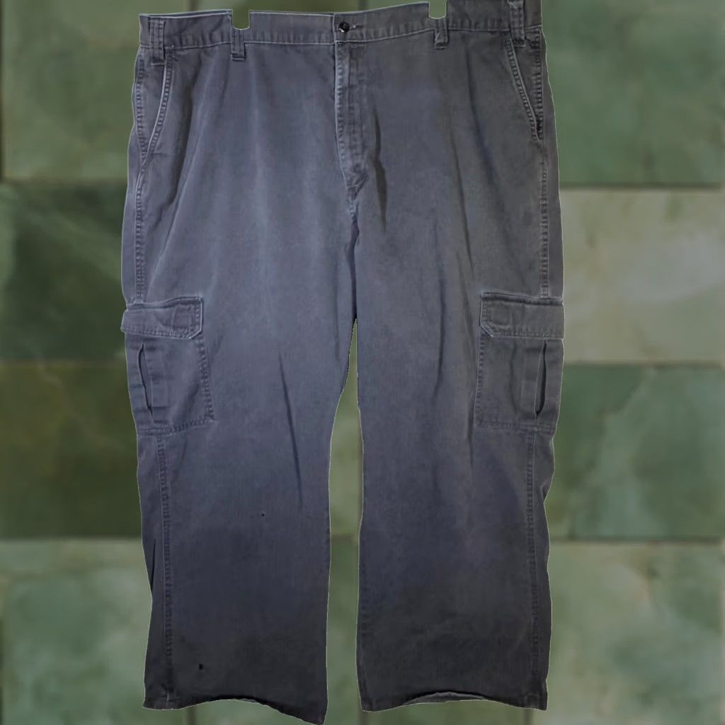 Dickies Dickies Mens Cargo Pants 40×28 Black High-Rise Straight Leg Workwear Pants Mens Cargo Black 40×28 High-Rise Straight Leg Dickies Size US 40 / EU 56 - 1 Thumbnail