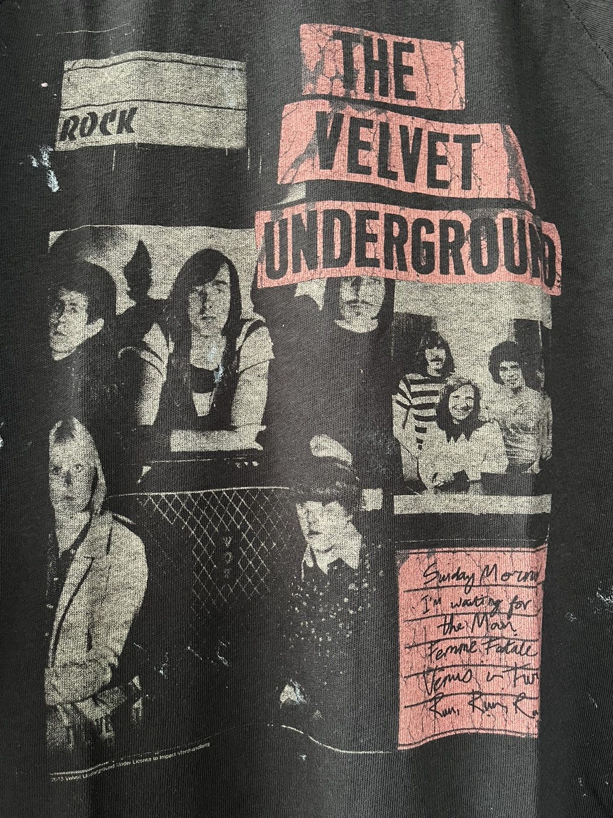 Band Tees × Vintage THE VELVET UNDERGROUND ROCK BAND VINTAGE REGLAN T-SHIRT Size US L / EU 52-54 / 3 - 7 Thumbnail