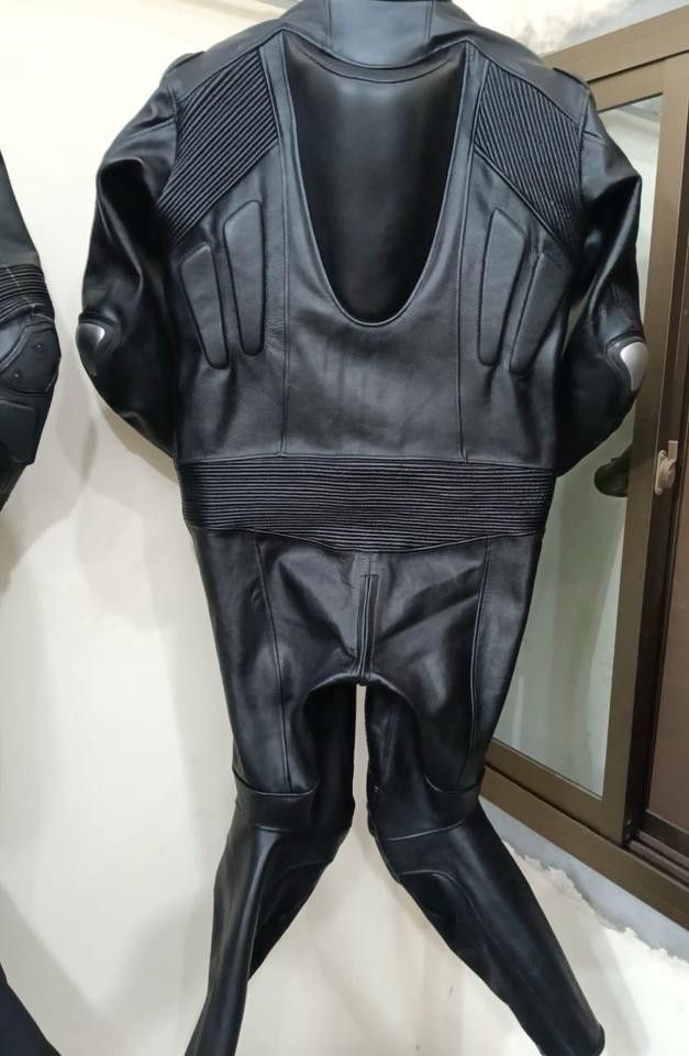 Genuine Leather Motorcycle Leather Racing Suit Motorbike Suit EU 50 Size 50R - 2 Thumbnail
