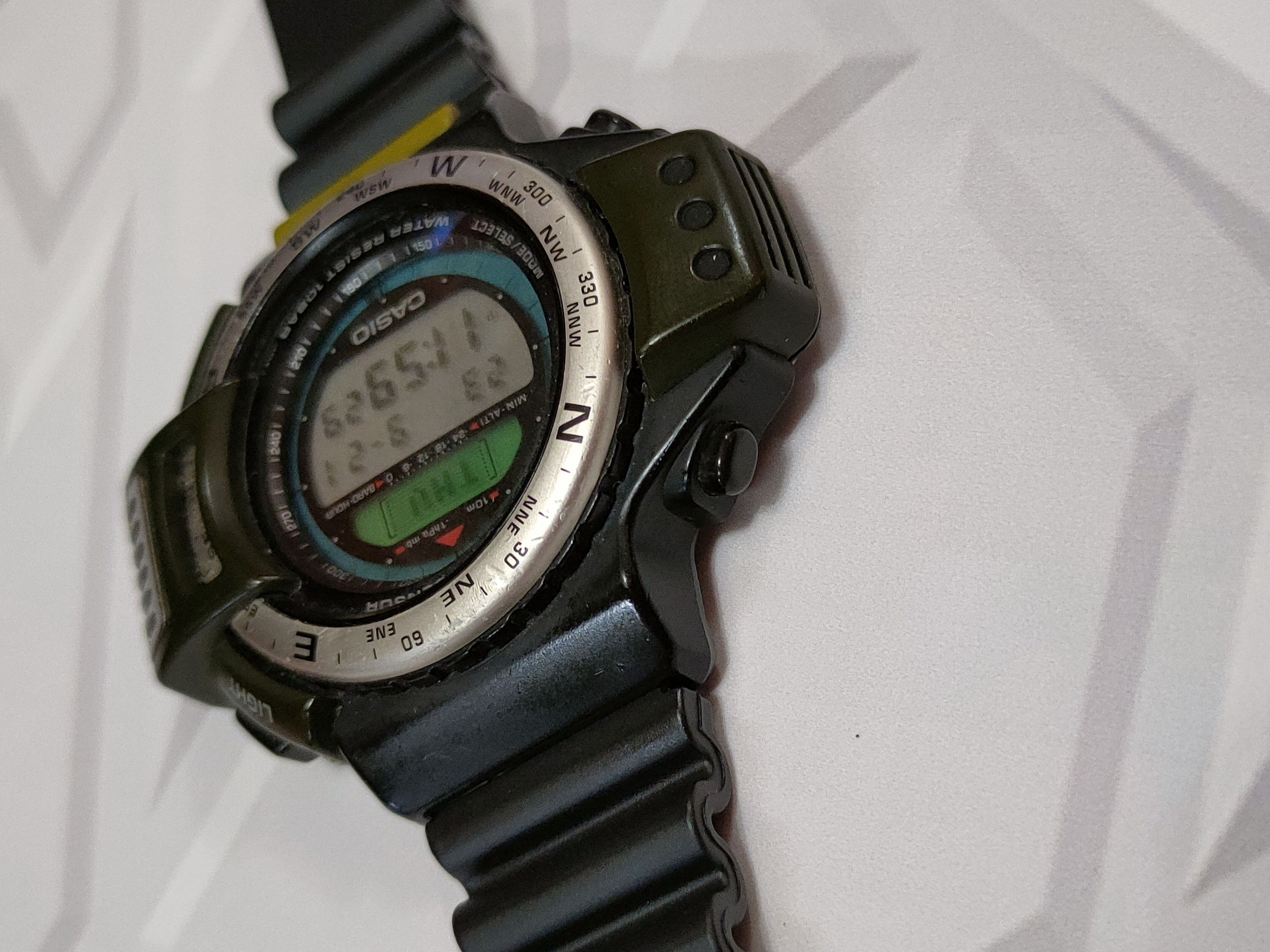 Casio DL Casio Protrek triple sensor ATC 1100 Japan vintage watch Size ONE SIZE - 11 Thumbnail