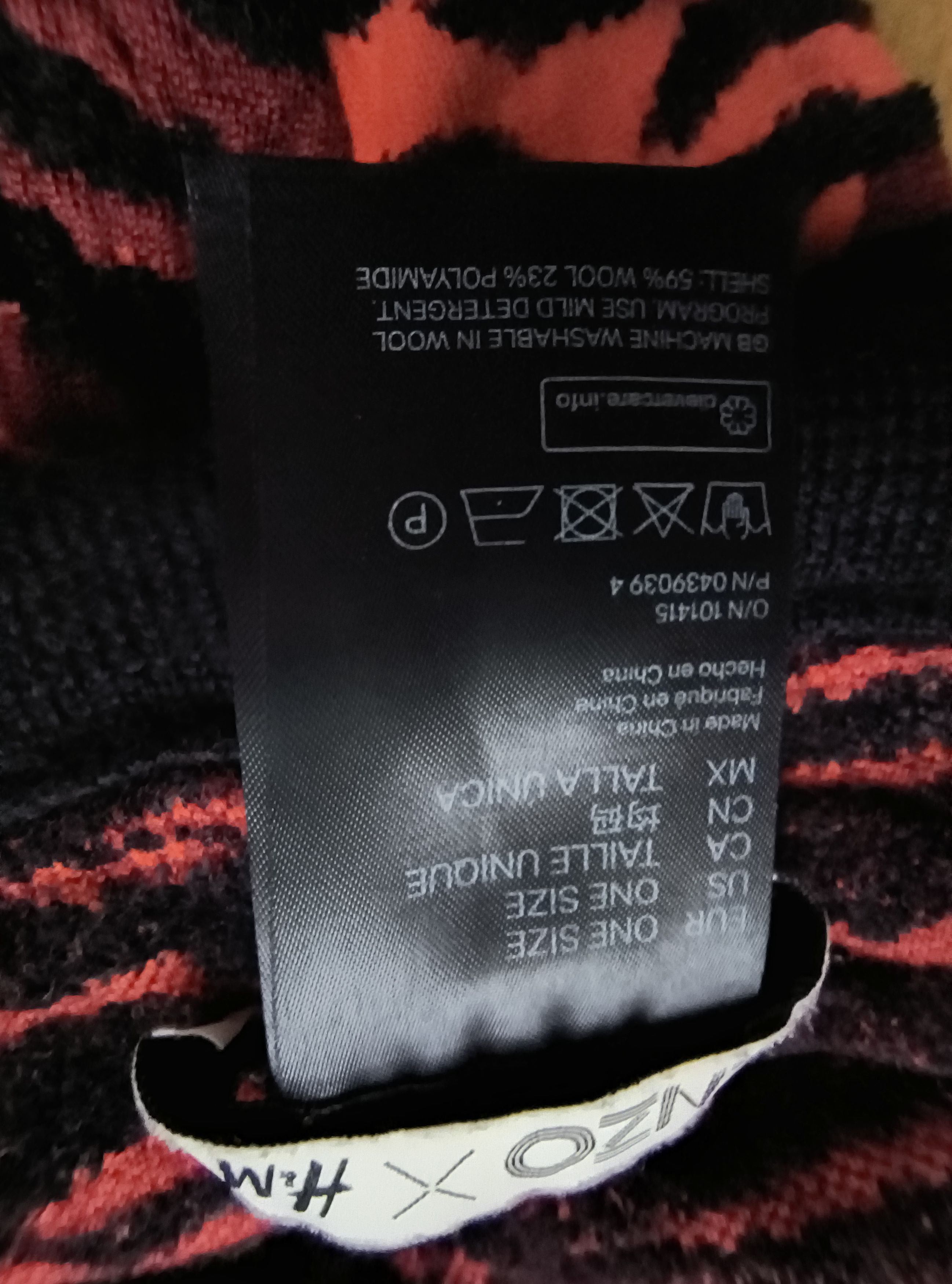 H&M × Kenzo A Kenzo and H&M hat Size ONE SIZE - 4 Thumbnail