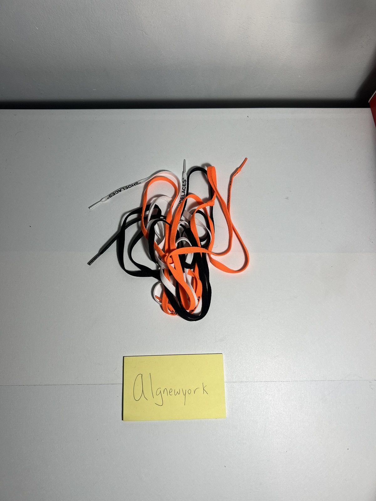 Nike × Off-White Off White Chicago Jordan 1 shoelace Size ONE SIZE - 1 Thumbnail
