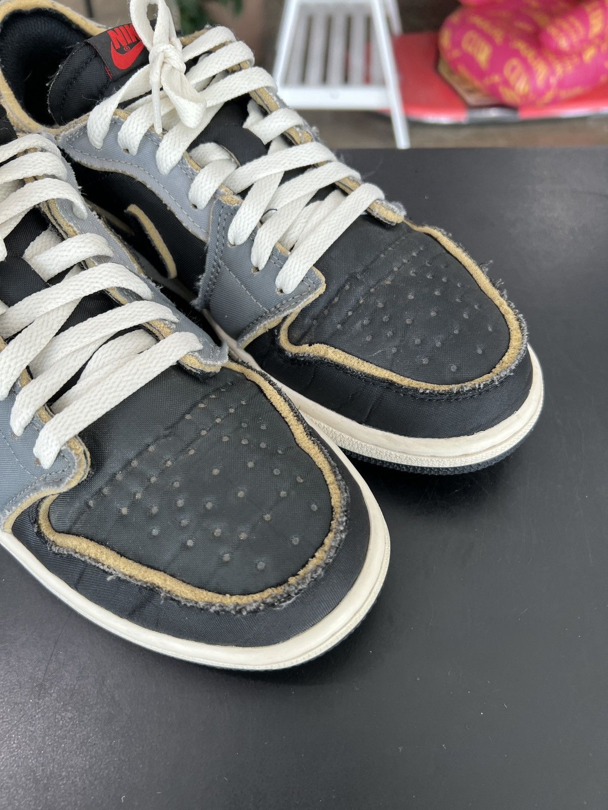 Jordan Brand Air Jordan 1 Low Black Smoke Grey Size 8.5 (2022) Size US 8.5 / EU 41-42 - 7 Thumbnail