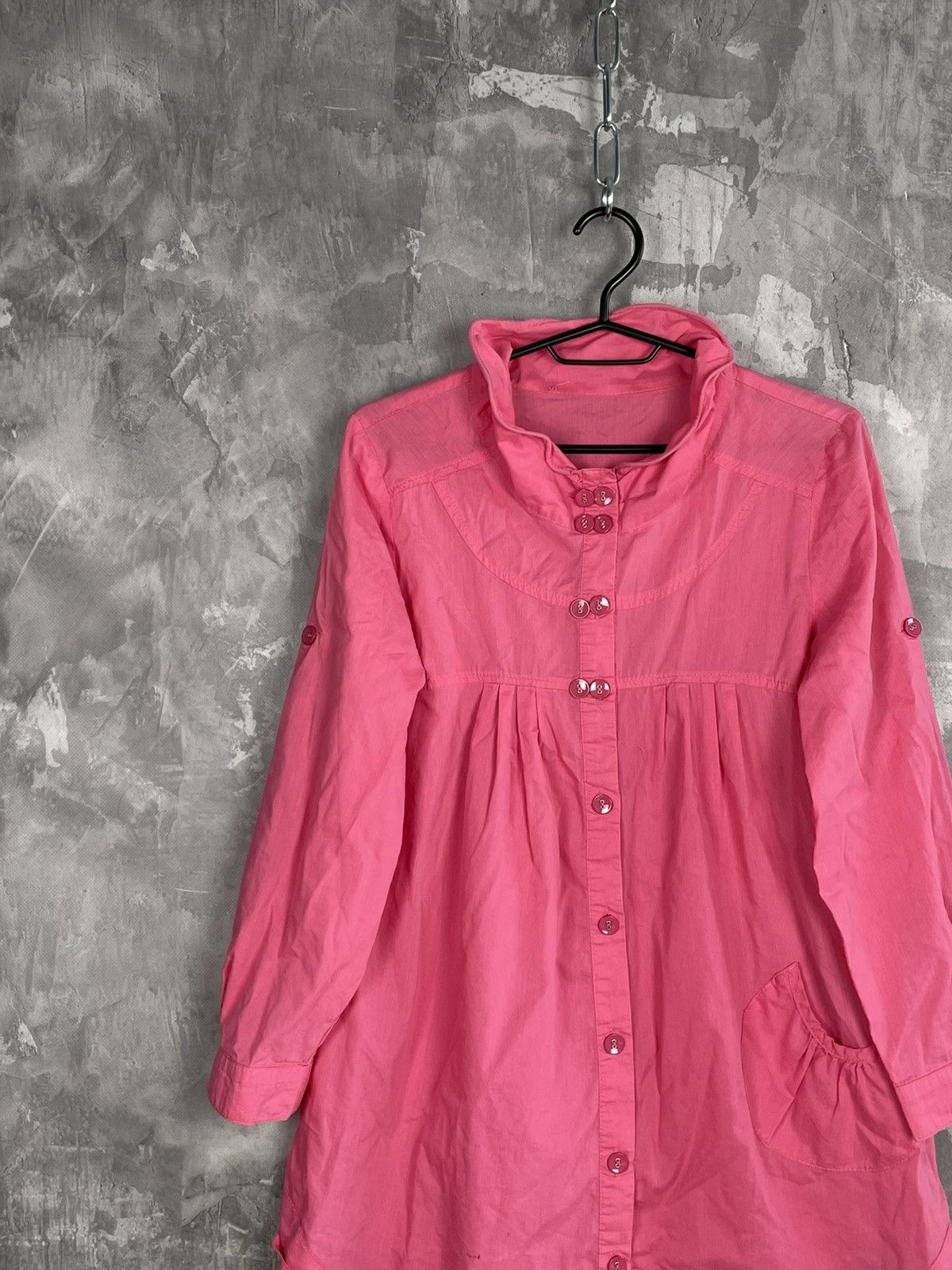 Cop Copine Cop CopineY2K Avant Garde Glamour Pink Blouse Size M / US 6-8 / IT 42-44 - 3 Thumbnail