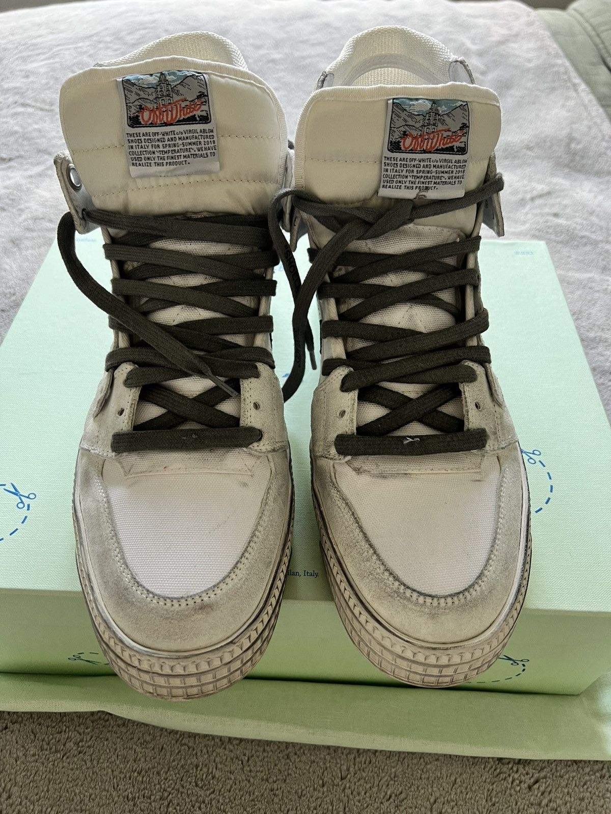 Off-White Off-White Off-Court 3.0 High-Top Sneaker Size US 9.5 / EU 42-43 - 11 Thumbnail