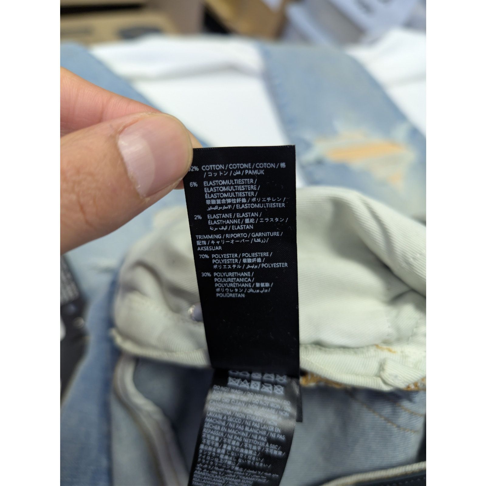 Amiri o1rshd1 Ultrasuede MX1 Denim Jeans in Surf Indigo Blue Size US 32 / EU 48 - 18 Thumbnail