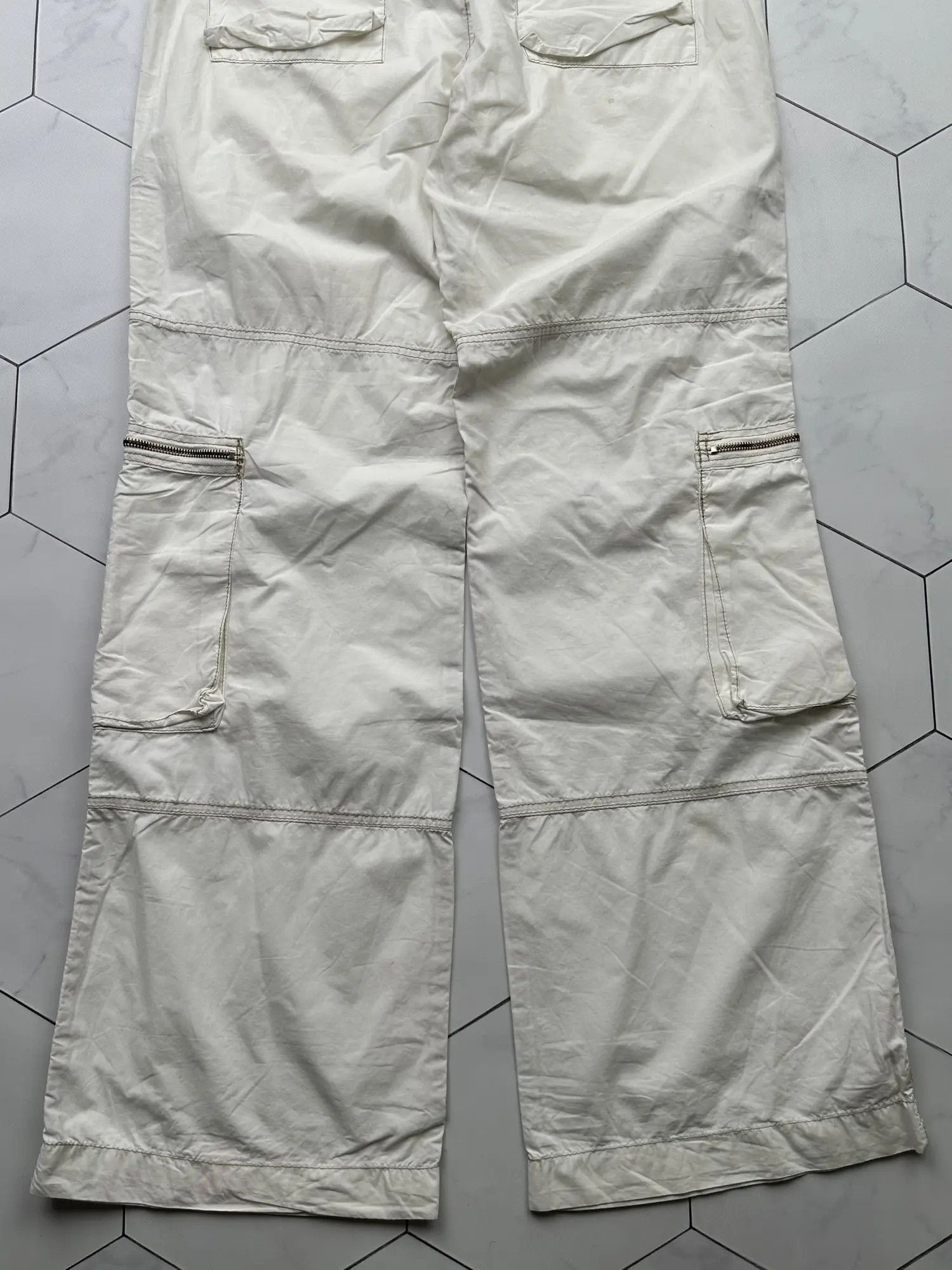 Japanese Brand Vintage Wide Cargo Pants (B490)E2 Size US 32 / EU 48 - 7 Thumbnail