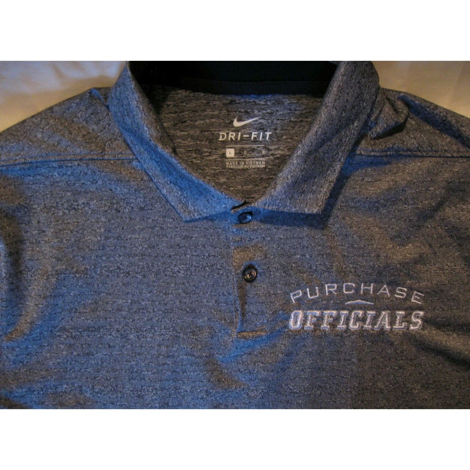 Nike Nike Shirt Mens Large Gray Purchase Officials Supplies Golf Polo Men Referee Akron Ohio Size US L / EU 52-54 / 3 - 3 Thumbnail