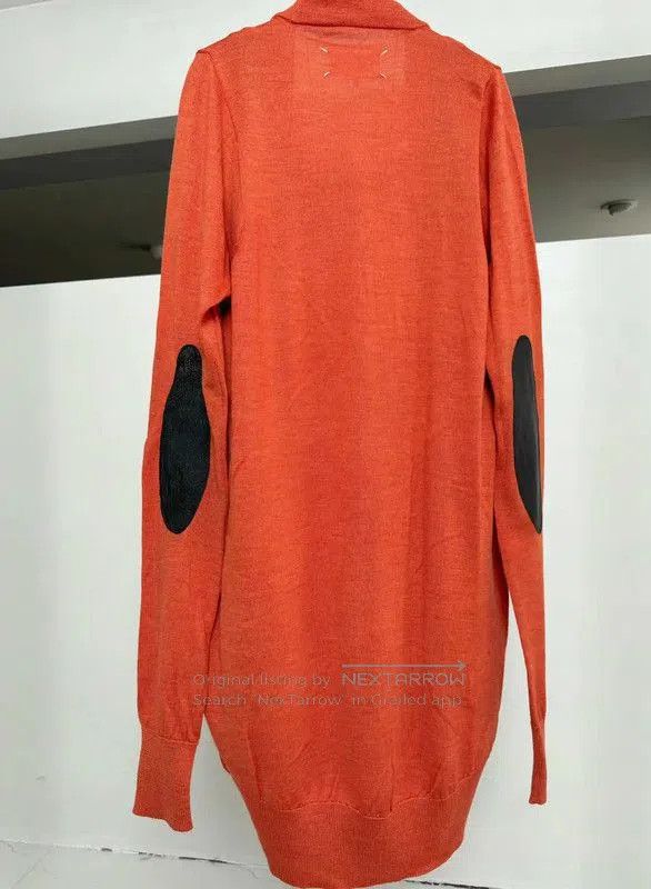 Maison Margiela Maison Margiela Orange Wool Men's Cardigan . Size US M / EU 48-50 / 2 - 7 Thumbnail