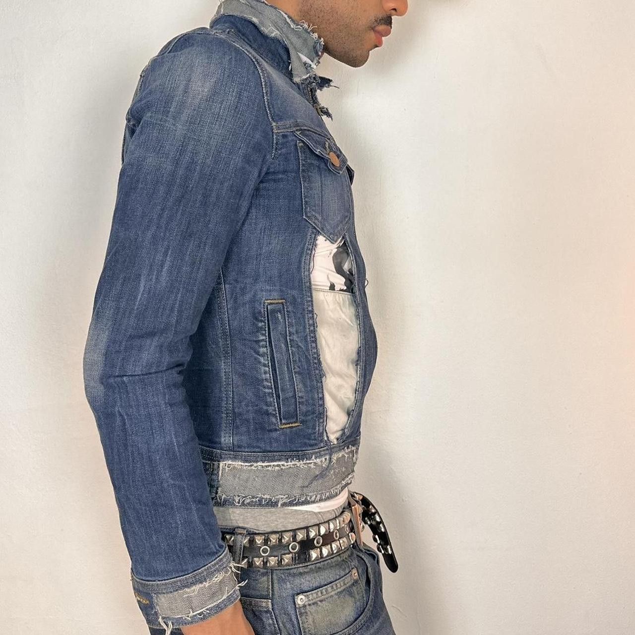 Other ASTROBOI* Blue Deconstructed Denim Jacket - Medium Size M / US 6-8 / IT 42-44 - 5 Thumbnail
