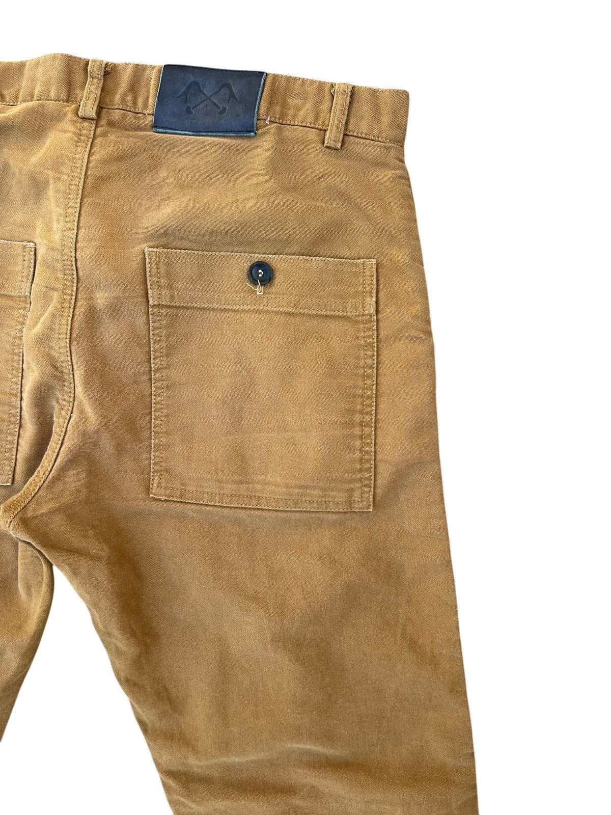 Bleu De Paname BLEU DE PANAME Made in France Buttonfly French Work Pant Size US 34 / EU 50 - 17 Thumbnail