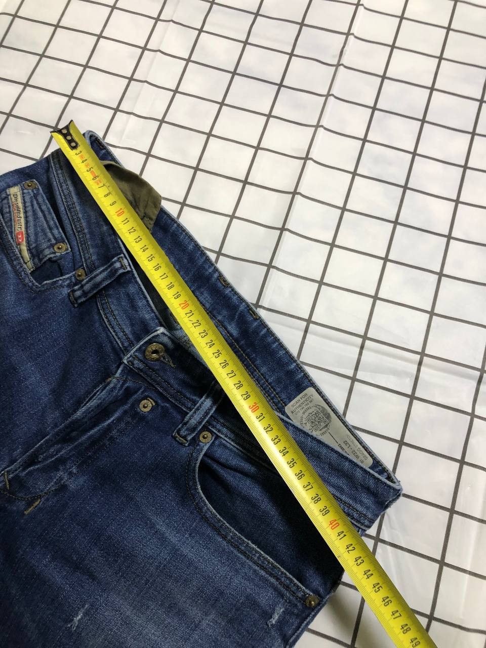 Diesel Diesel Industry Safado Slim Straight Acid Wash Denim Jeans Size US 32 / EU 48 - 12 Thumbnail