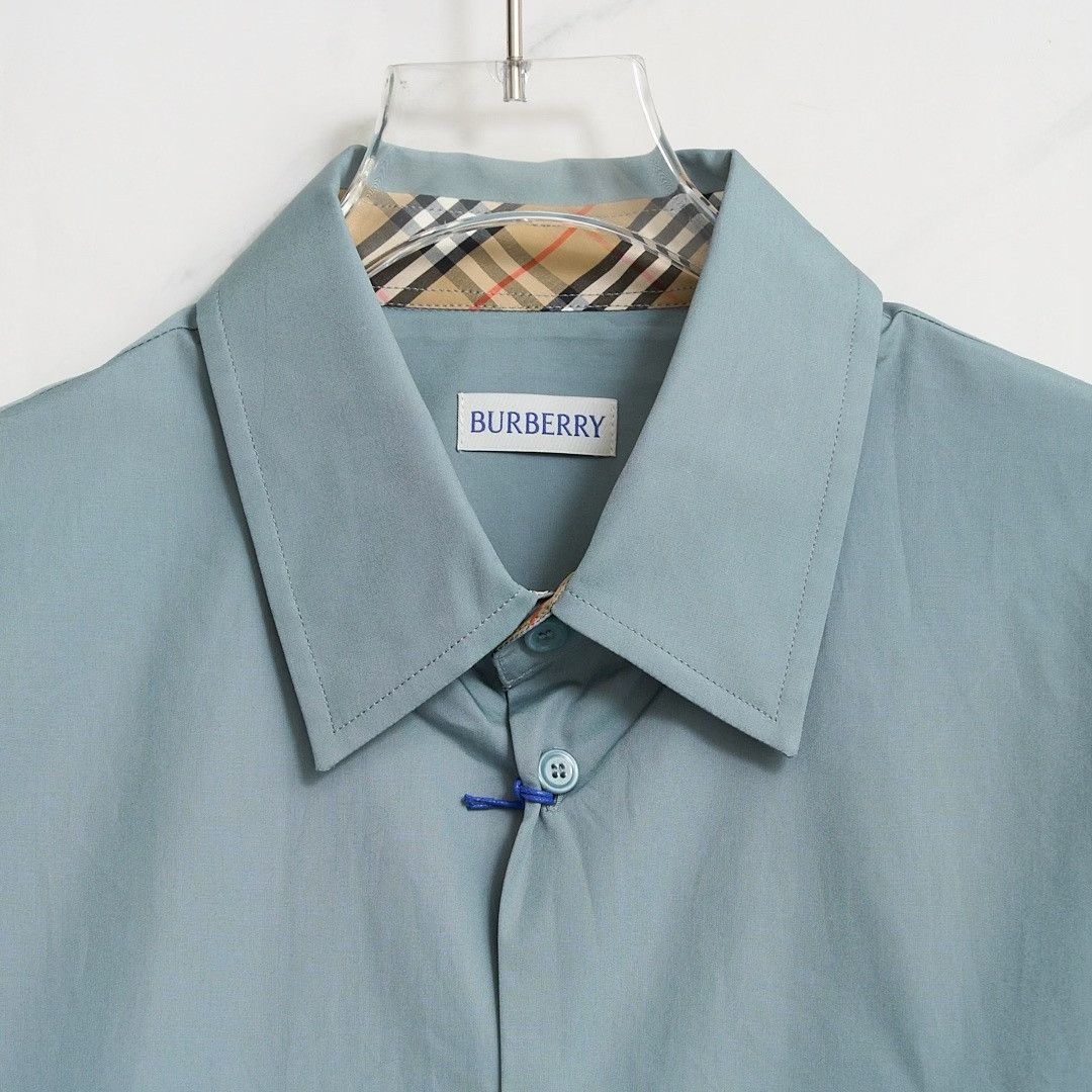 Burberry Burberry Men's Check Embroidered Shirt Size US M / EU 48-50 / 2 - 4 Thumbnail