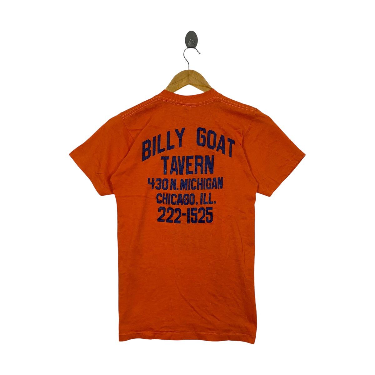 Vintage Vintage HANCO MADE IN USA Billy Goat Tavern Tee Shirt Top Size US S / EU 44-46 / 1 - 4 Thumbnail