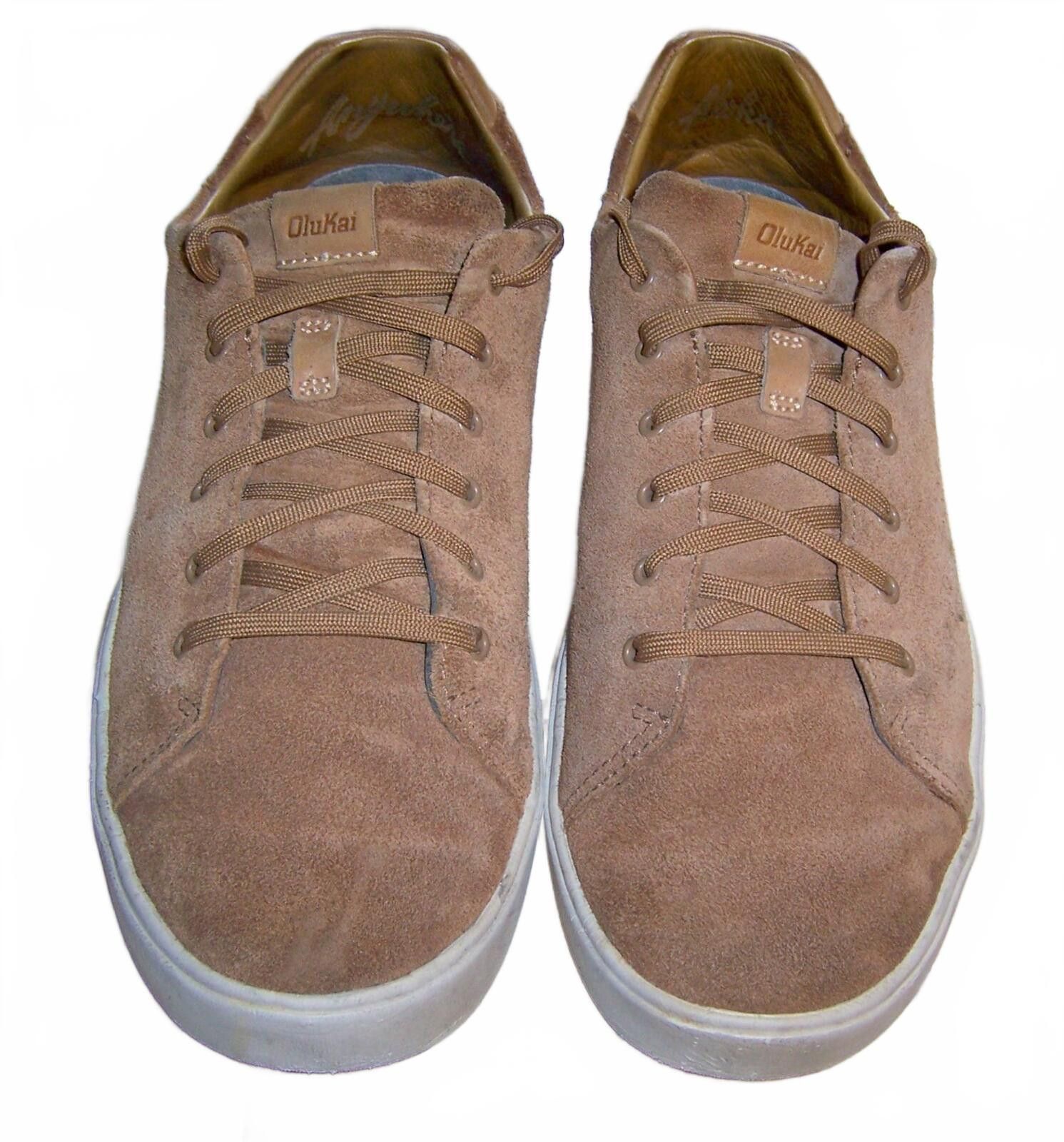 Olukai OluKai Lae‘ahi Lī Kala Tan Suede Beach Sneaker Men's 10.5 Size US 10.5 / EU 43-44 - 3 Thumbnail