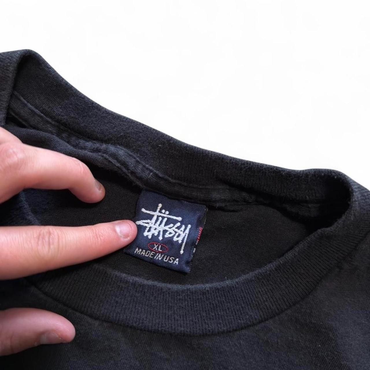 Stussy Vintage 1990 Rare Graphic Stussy Monogram Long Sleeve Shirt Size US XL / EU 56 / 4 - 2 Thumbnail