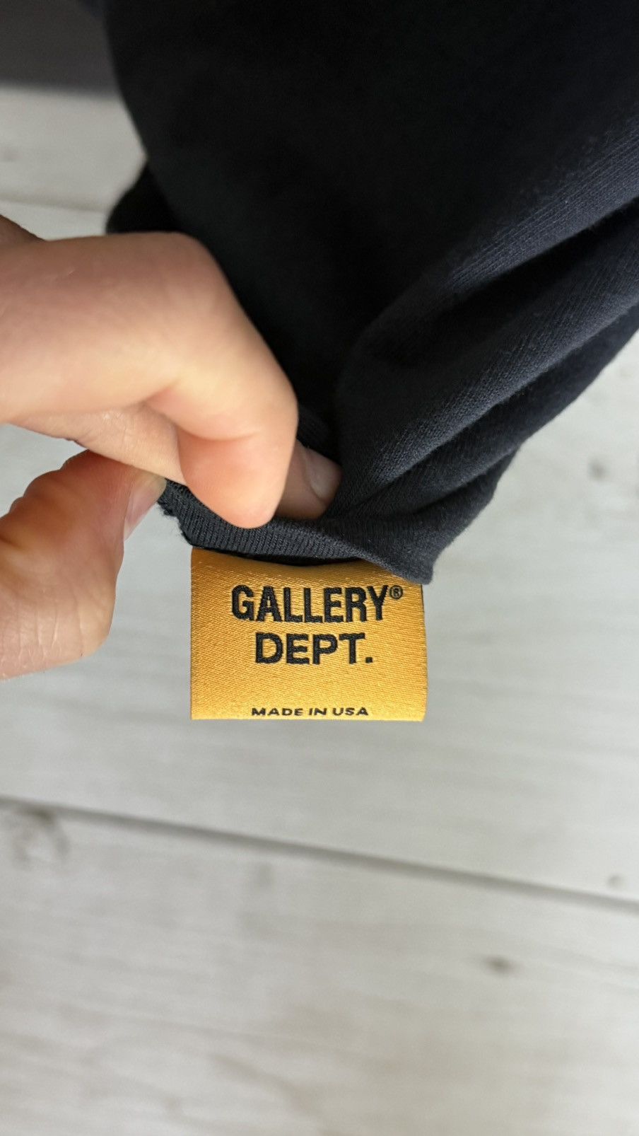 Gallery Dept. FRENCH LOGO LUX LONG SLEEVE TEE Size US S / EU 44-46 / 1 - 4 Thumbnail