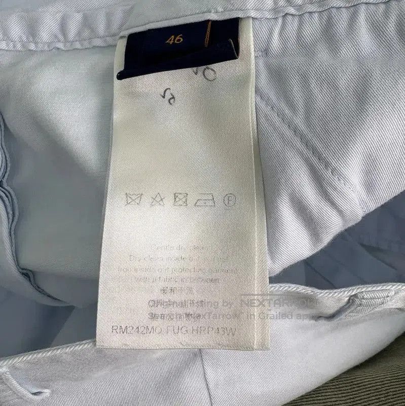 Louis Vuitton Louis Vuitton Light Blue Cotton Men's Shorts . Size US 32 / EU 48 - 4 Thumbnail