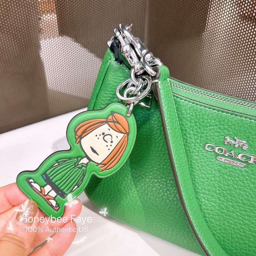 Coach Coach X Peanuts Peppermint Patty Bag Charm CBG57 Size ONE SIZE - 2 Thumbnail