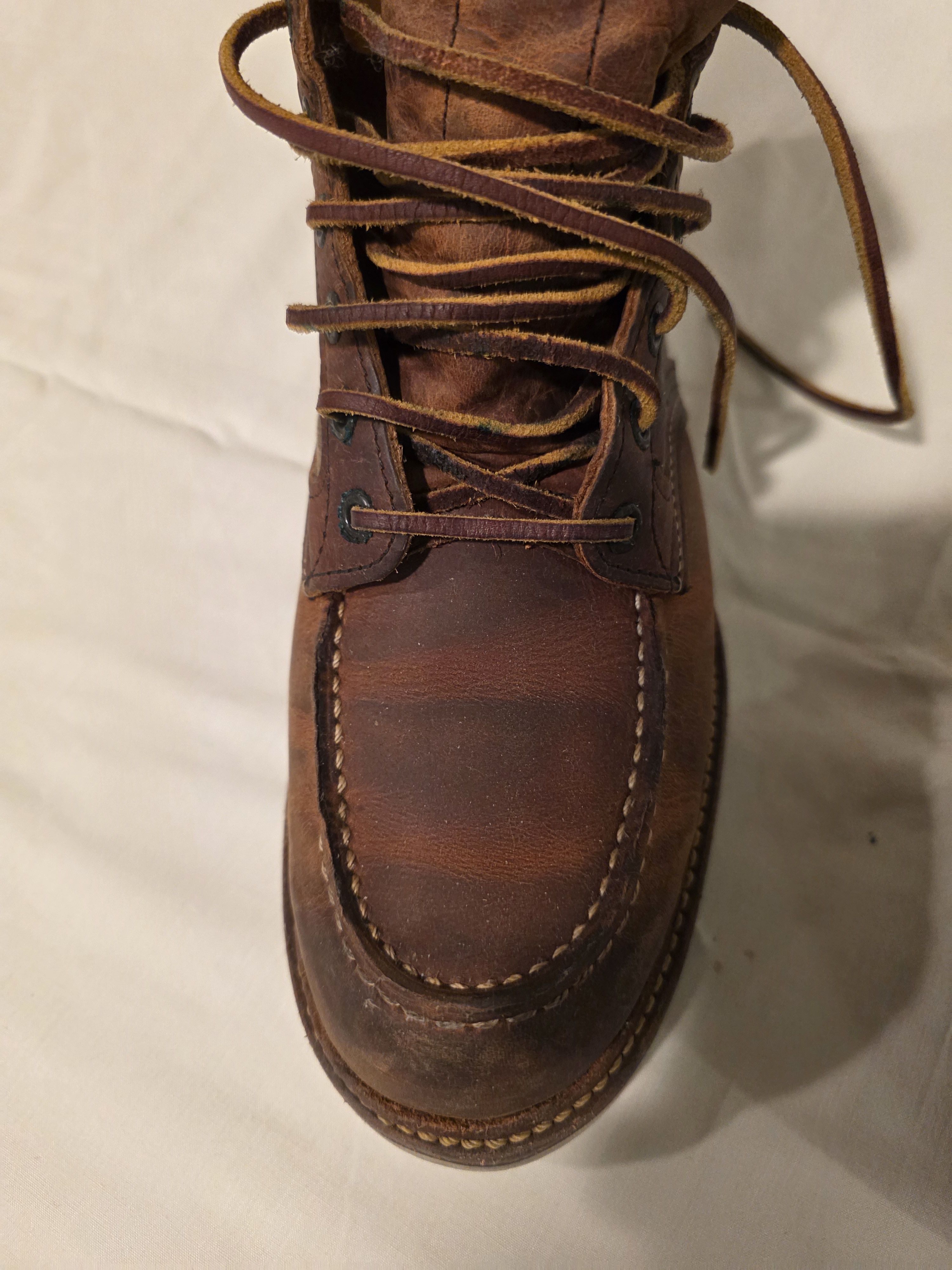 Red Wing Red Wing 4553 Brooks Brothers colab Tartan Oil Cloth Moc Toe Size US 10.5 / EU 43-44 - 10 Thumbnail