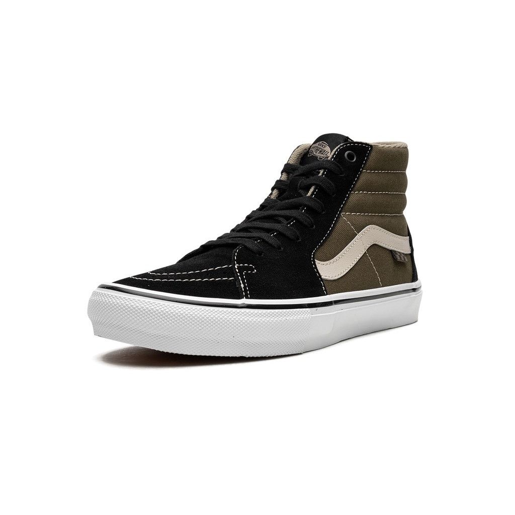 Vans VANS MEN'S 6.5 SK8 HI BLACK OLIVE GREEN NIB VN0A5FCCBKO Size US 6.5 / EU 39-40 - 4 Thumbnail