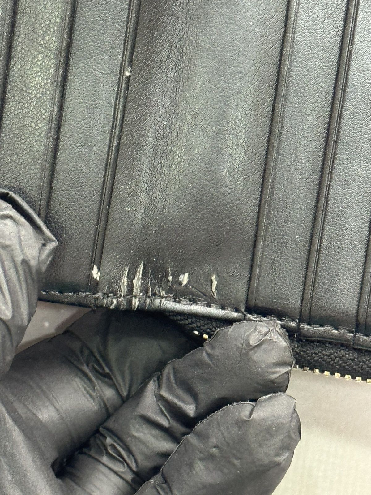 MM6 × Maison Margiela Mm6 Maison Margiela Chart Zip-Up Wallet(Black/OS) Size ONE SIZE - 10 Thumbnail