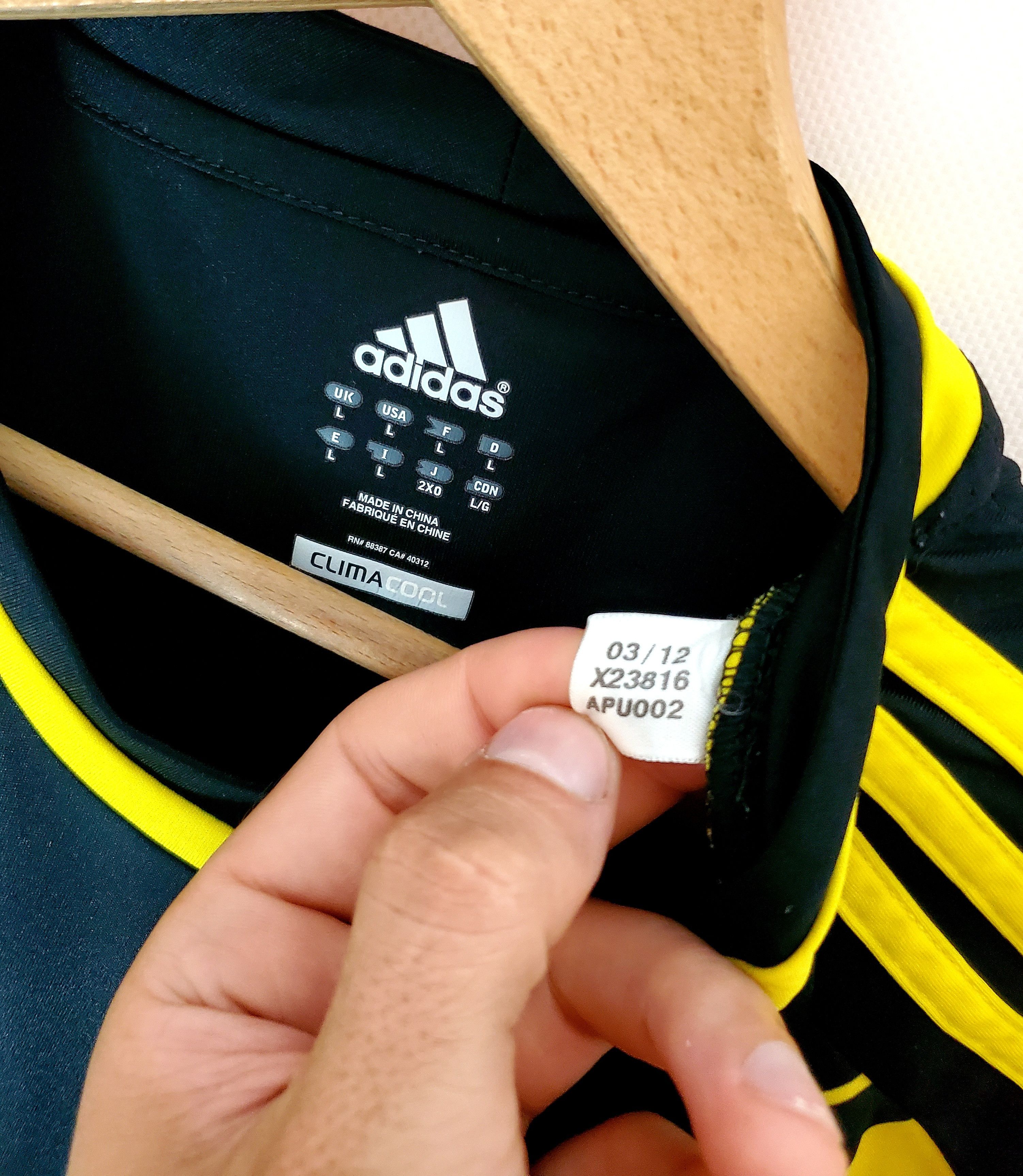 Adidas × Chelsea Soccer Adidas Chelsea 2012 2013 Away Soccer Jersey Football size L Size US L / EU 52-54 / 3 - 3 Thumbnail