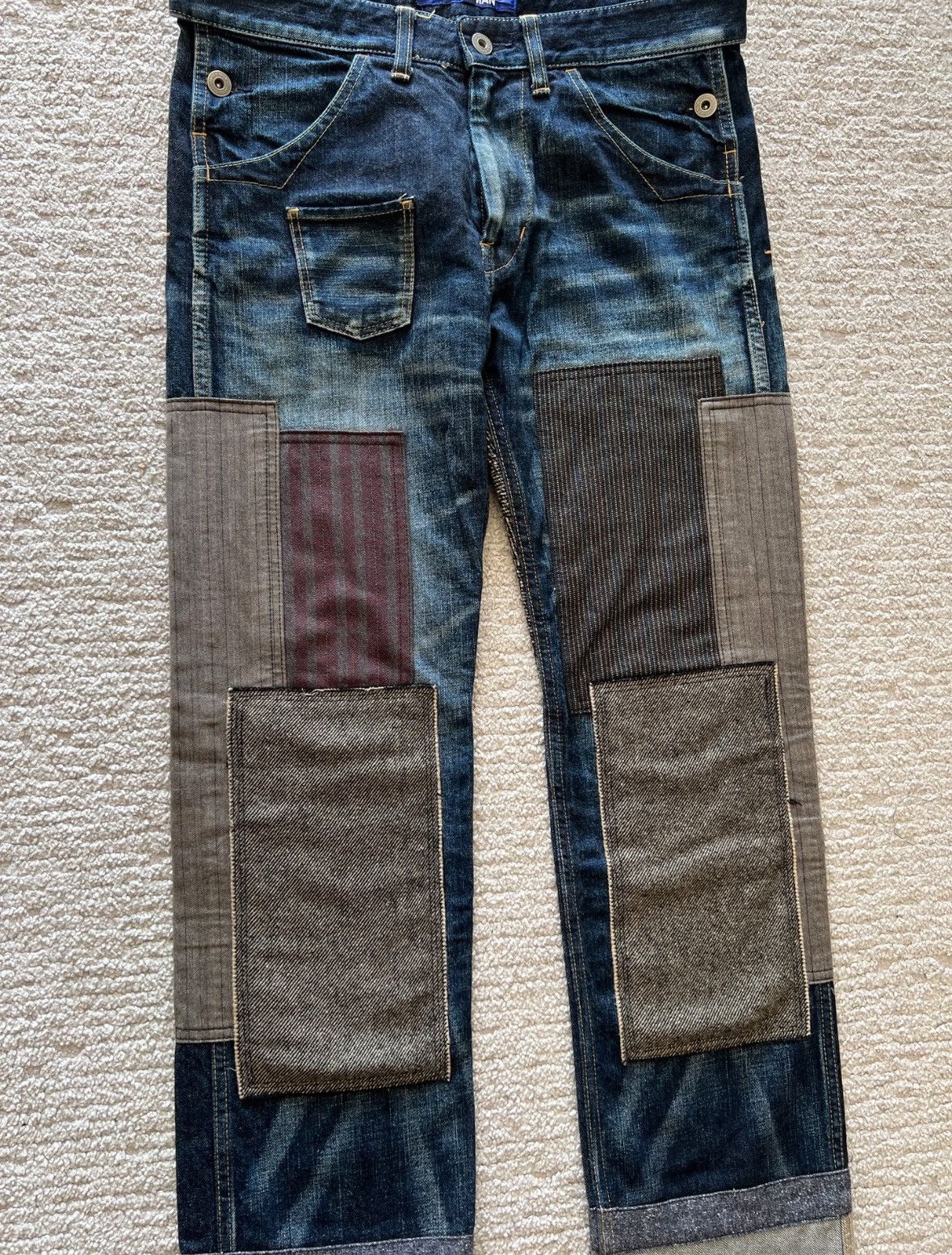 Junya Watanabe Junya Watanabe x Comme des garçons denim jeans Size US 31 - 3 Thumbnail