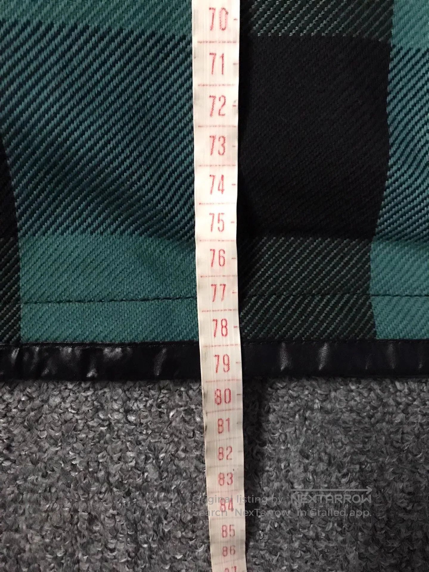 Moncler Green Plaid Long Sleeve Button-Up Shirt XL. Size US XL / EU 56 / 4 - 9 Thumbnail