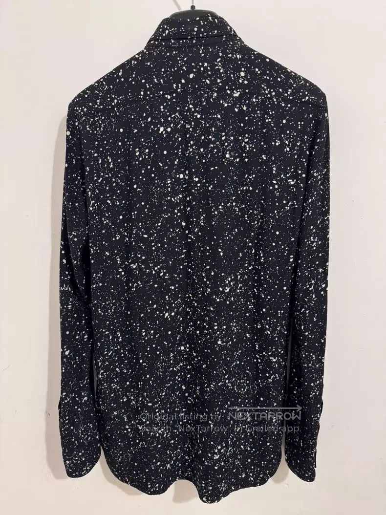 Saint Laurent Paris Saint Laurent Paris size 39 Irregular silk starry splatter Size US L / EU 52-54 / 3 - 2 Thumbnail